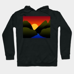 Mountain Sunset Hoodie